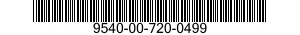 9540-00-720-0499  9540007200499 007200499