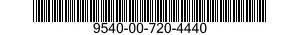 9540-00-720-4440  9540007204440 007204440