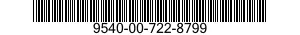 9540-00-722-8799  9540007228799 007228799