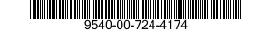 9540-00-724-4174  9540007244174 007244174