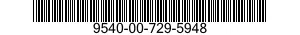 9540-00-729-5948  9540007295948 007295948