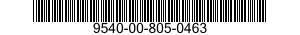 9540-00-805-0463  9540008050463 008050463
