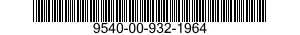 9540-00-932-1964  9540009321964 009321964