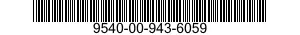 9540-00-943-6059  9540009436059 009436059