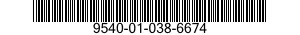 9540-01-038-6674  9540010386674 010386674