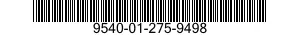 9540-01-275-9498 STRUCTURAL SECTION,SPECIAL SHAPED 9540012759498 012759498