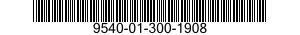 9540-01-300-1908  9540013001908 013001908