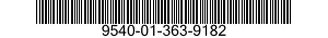 9540-01-363-9182  9540013639182 013639182