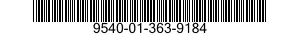 9540-01-363-9184  9540013639184 013639184