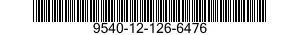 9540-12-126-6476  9540121266476 121266476