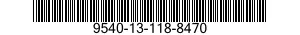 9540-13-118-8470 CHANNEL,STRUCTURAL 9540131188470 131188470