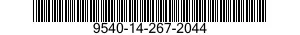 9540-14-267-2044  9540142672044 142672044
