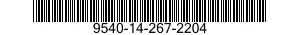 9540-14-267-2204  9540142672204 142672204
