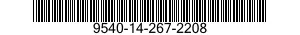 9540-14-267-2208  9540142672208 142672208