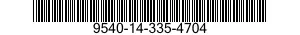 9540-14-335-4704  9540143354704 143354704