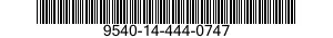 9540-14-444-0747  9540144440747 144440747