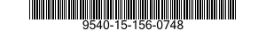 9540-15-156-0748 BEAM,STRUCTURAL 9540151560748 151560748