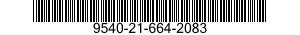 9540-21-664-2083  9540216642083 216642083