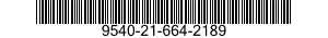 9540-21-664-2189  9540216642189 216642189