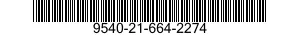 9540-21-664-2274  9540216642274 216642274