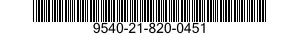 9540-21-820-0451  9540218200451 218200451