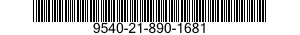 9540-21-890-1681 CHANNEL,STRUCTURAL 9540218901681 218901681