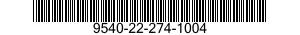 9540-22-274-1004  9540222741004 222741004