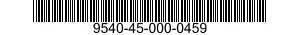 9540-45-000-0459 ANGLE,STRUCTURAL 9540450000459 450000459
