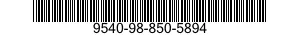 9540-98-850-5894 ANGLE,STRUCTURAL 9540988505894 988505894