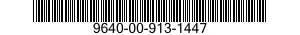 9640-00-913-1447  9640009131447 009131447