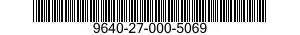 9640-27-000-5069 BILLET,METAL 9640270005069 270005069