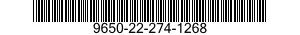9650-22-274-1268  9650222741268 222741268