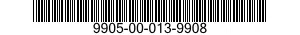 9905-00-013-9908 PLATE,IDENTIFICATION 9905000139908 000139908