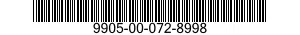 9905-00-072-8998 PLATE,INSTRUCTION 9905000728998 000728998