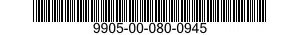 9905-00-080-0945  9905000800945 000800945