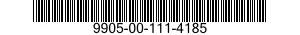 9905-00-111-4185  9905001114185 001114185