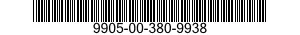 9905-00-380-9938 PLATE,MARKING,BLANK 9905003809938 003809938