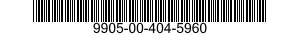 9905-00-404-5960  9905004045960 004045960