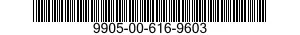 9905-00-616-9603 PLATE,IDENTIFICATION 9905006169603 006169603