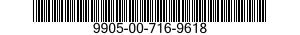 9905-00-716-9618  9905007169618 007169618