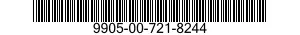 9905-00-721-8244 SIGN,TRAFFIC 9905007218244 007218244