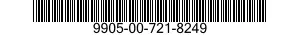 9905-00-721-8249 SIGN,TRAFFIC 9905007218249 007218249