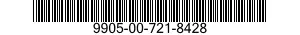 9905-00-721-8428 SIGN,TRAFFIC 9905007218428 007218428