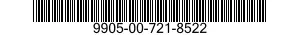 9905-00-721-8522 SIGN,TRAFFIC 9905007218522 007218522