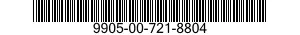 9905-00-721-8804 SIGN,TRAFFIC 9905007218804 007218804