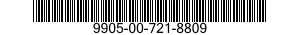 9905-00-721-8809 SIGN,TRAFFIC 9905007218809 007218809