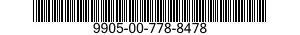9905-00-778-8478 PLATE,IDENTIFICATION 9905007788478 007788478