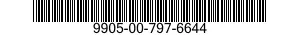 9905-00-797-6644  9905007976644 007976644