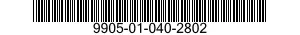 9905-01-040-2802  9905010402802 010402802