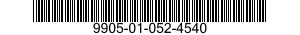 9905-01-052-4540 SIGN 9905010524540 010524540